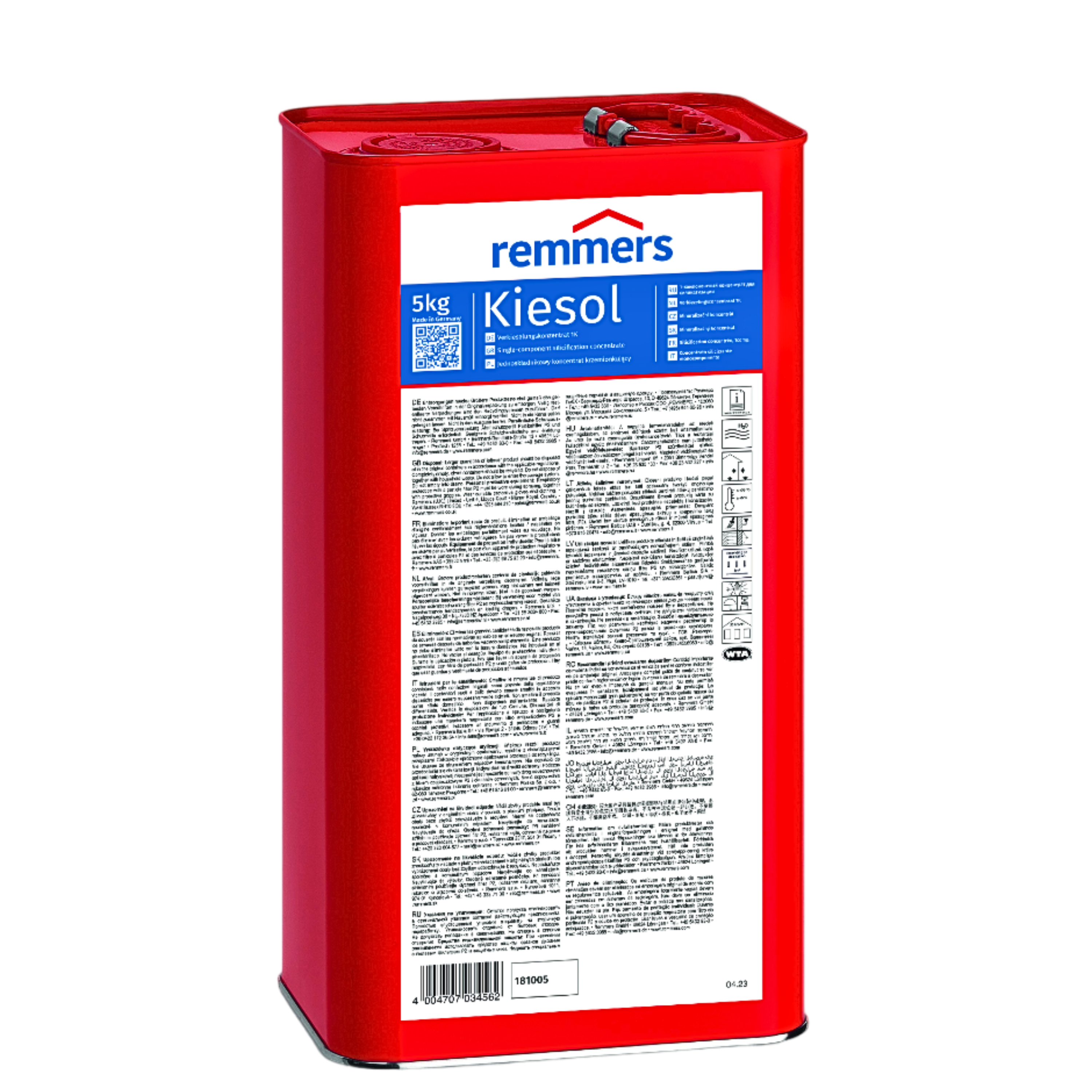 Kiesol Lösemittelfreies, verfestigendes Verkieselungskonzentrat 1K