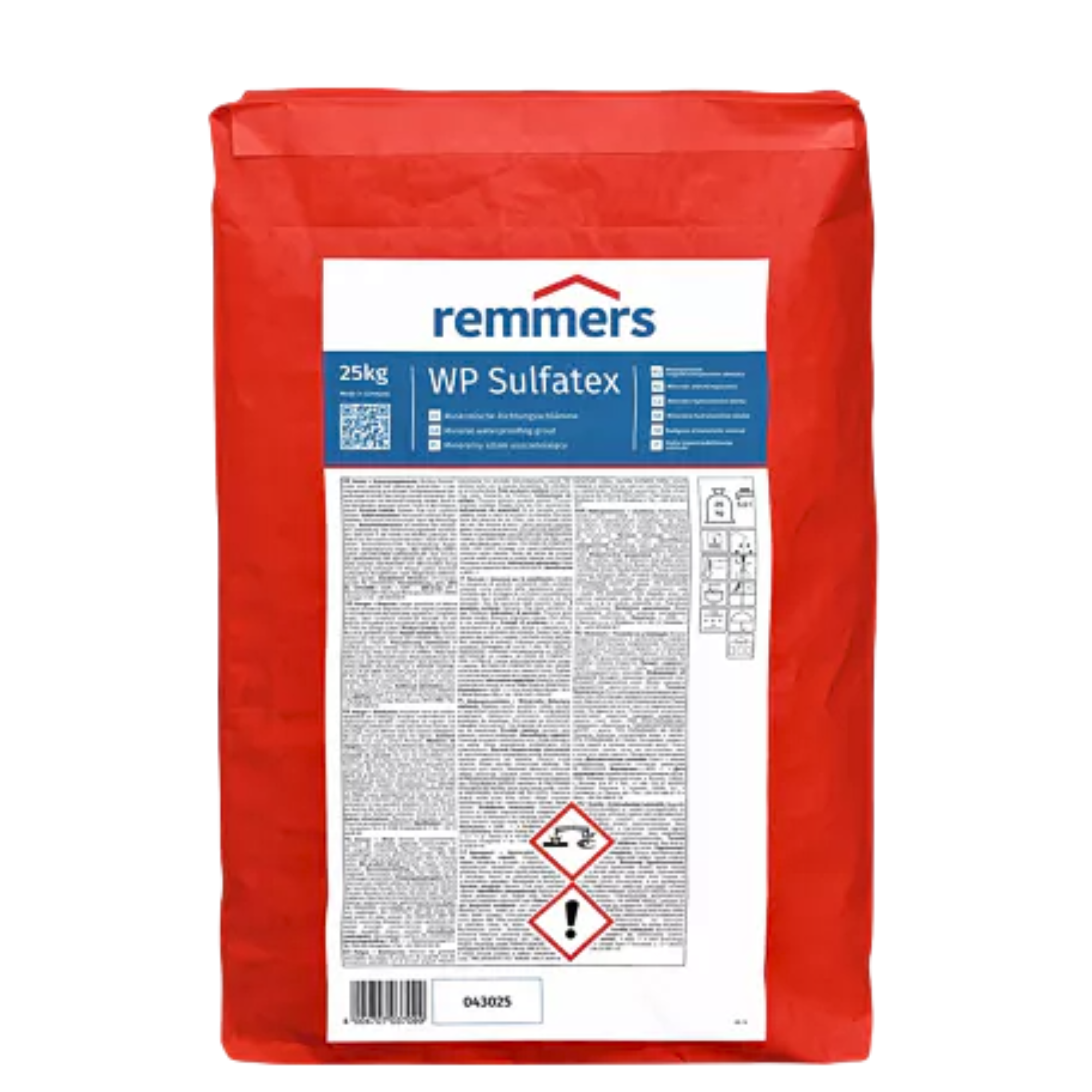 WP Sulfatex Starre, mineralische Dichtungsschlämme mit hohem Sulfatwiderstand