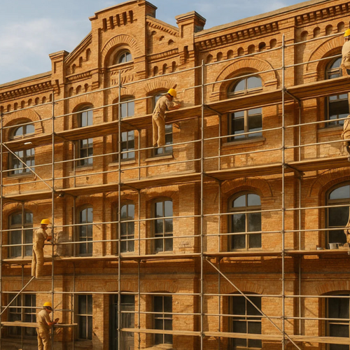 REINIGUNG, RESTAURIERUNG UND SCHUTZ VON FASSADEN