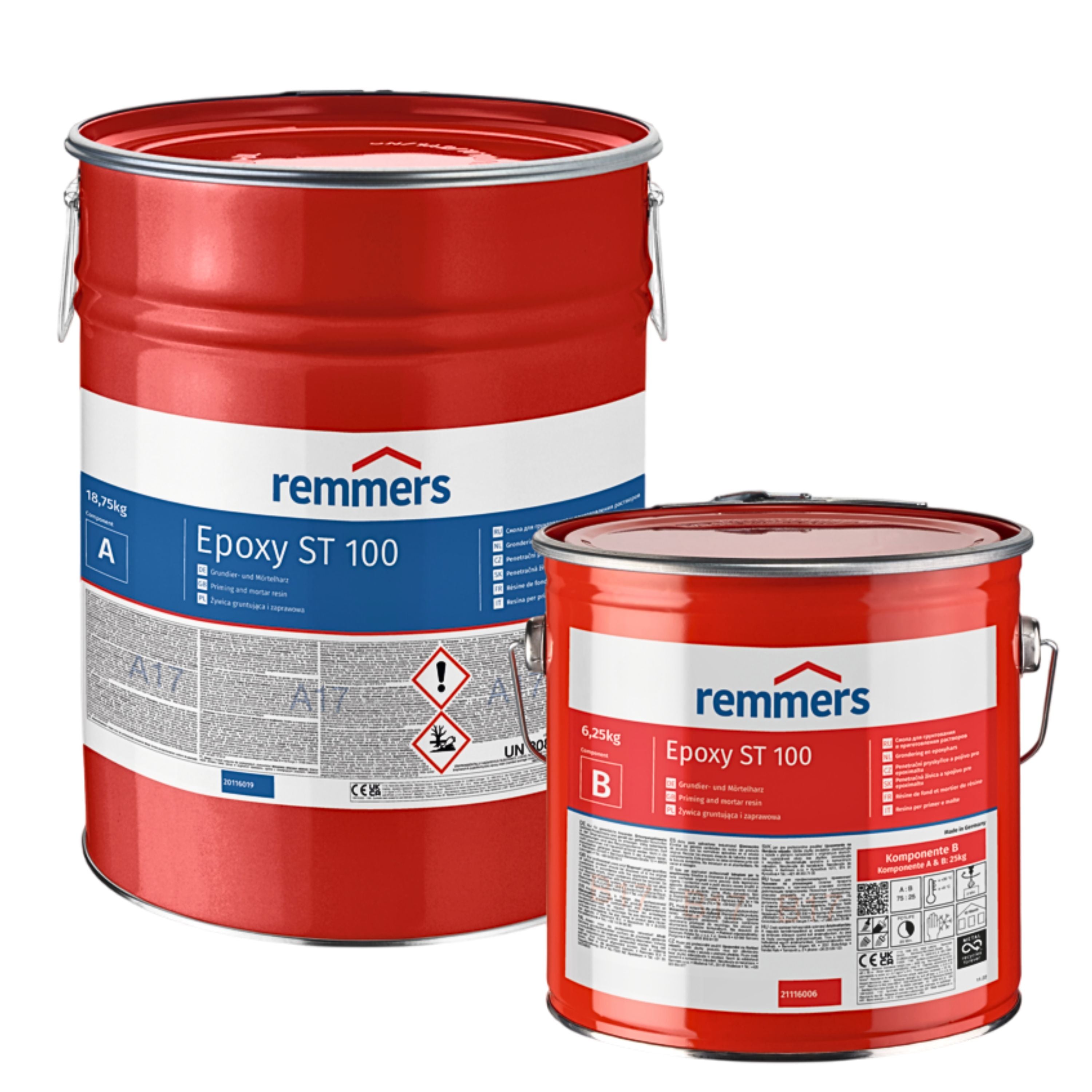 Epoxy ST 100 Transparentes Grundier- und Mörtelharz