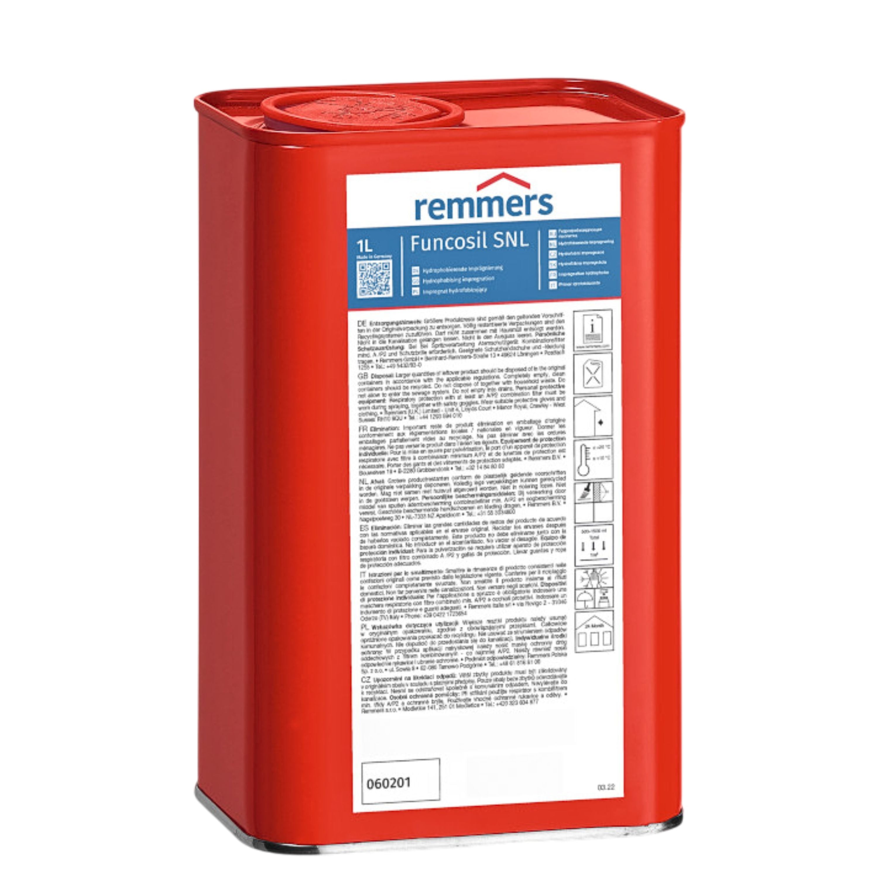 Funcosil SNL Farblose, hydrophobierende, lösemittelhaltige Imprägnierung auf Silan-/Siloxanbasis