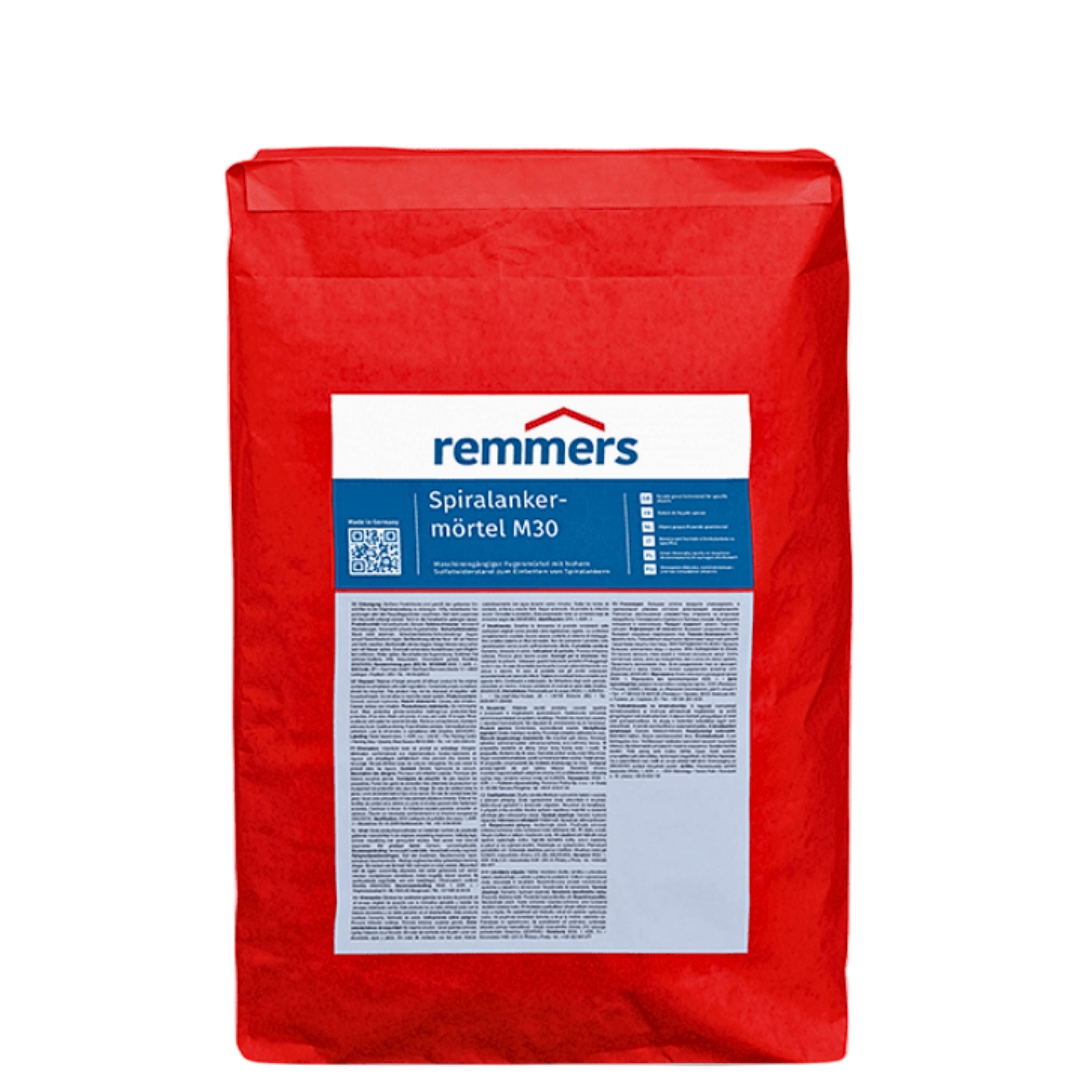 Spiralankermörtel M30 Maschinengängiger Fugenmörtel mit hohem Sulfatwiderstand zum Einbetten von Spiralankern