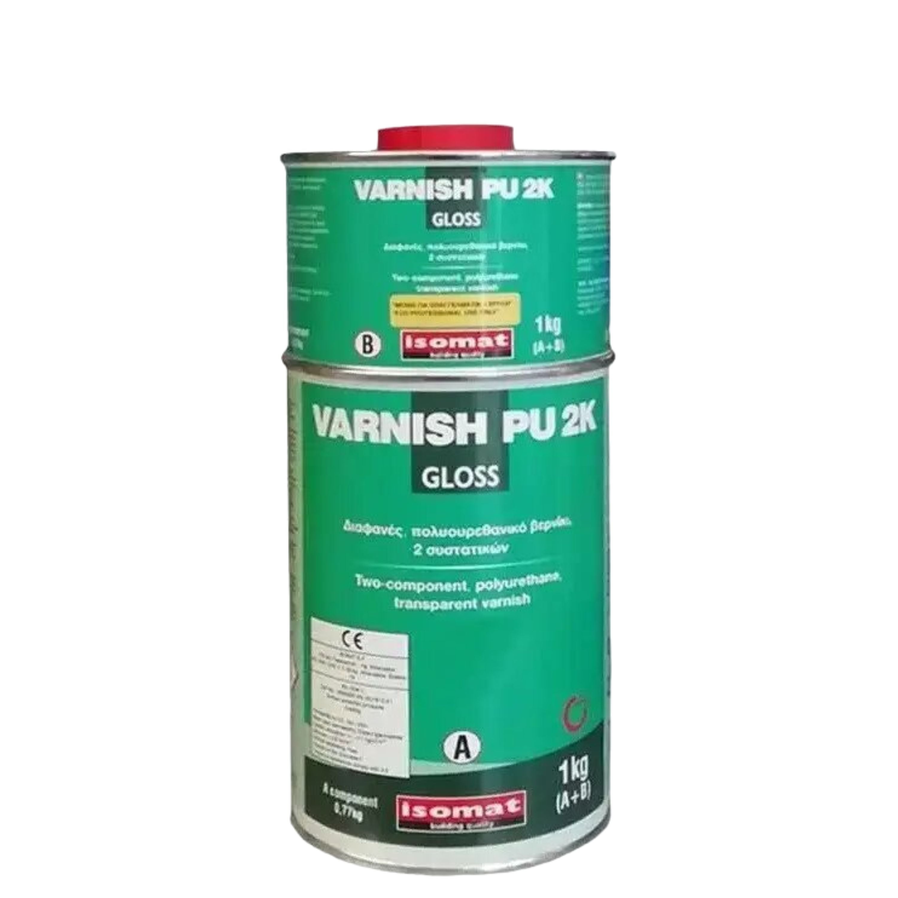 VARNISH-PU 2K Transparente, lösemittelhaltige, zweikomponentige Polyurethan-Versiegelung, glänzend oder seidenglänzend