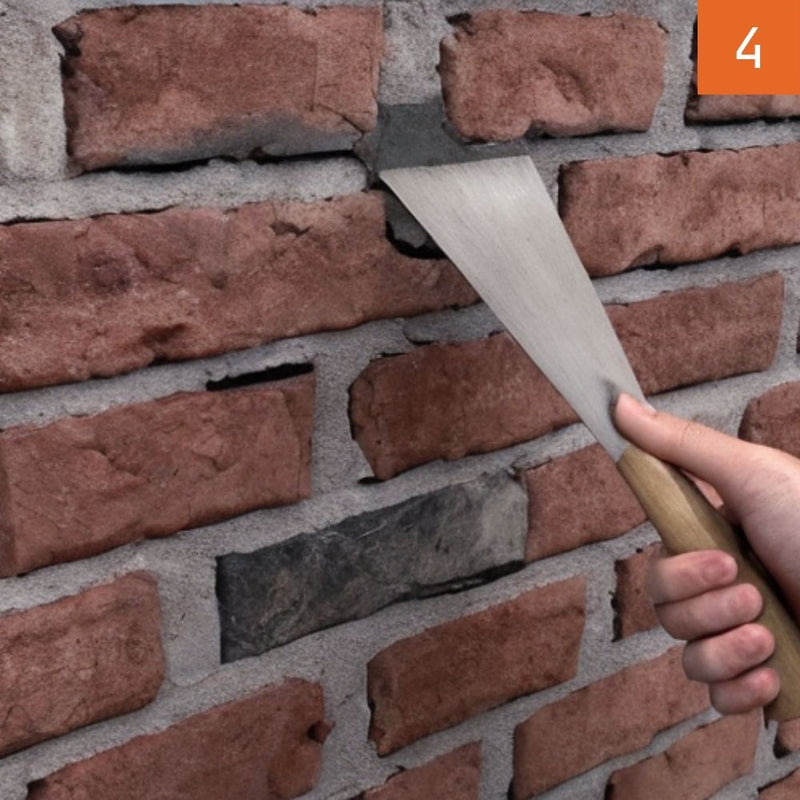 4. Abdichtung der Löcher